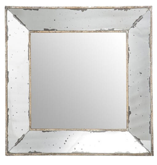 Espejo Jacob cuadrado grande Becara 46x4x46cm 108€