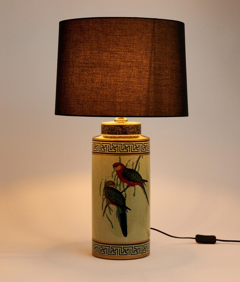 Lámpara de mesa de cerámica Parrot El Corte Inglés 169€
